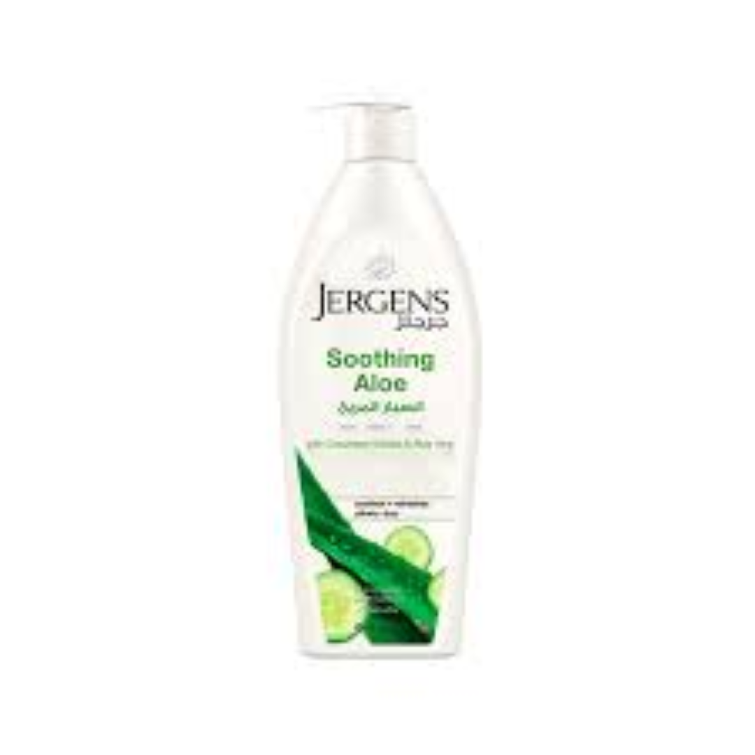 JERGENS BODY LOTION SOOTHING ALOE 400ML